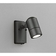 防雨型 LEDエクステリアスポットライト 6W 昼白色タイプ 人感センサ付 黒色サテン OG254567ND