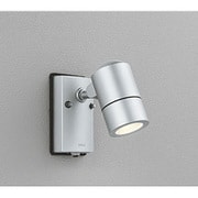 防雨型 LEDエクステリアスポットライト 6W 電球色タイプ 人感センサ付 マットシルバー OG254568LD