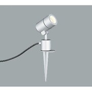 防雨型 LEDエクステリアスポットライト 電球色タイプ 5.4W マットシルバー OG254574LD