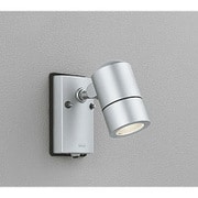 LEDエクステリアスポットライト 6W 人感センサ付 防雨型 ランプ別売 マットシルバー OG254586