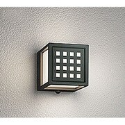 人感センサ付き LEDポーチライト 6.2W 防雨型 電球色タイプ 黒色 OG254615