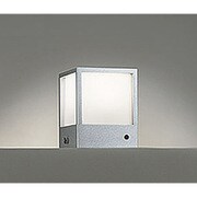 明暗センサ付 LED門柱灯 6.6W 電球色タイプ 防雨型 マットシルバー OG254621