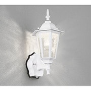 人感センサ付き LED ポーチライト 6.8W 防雨型 電球色タイプ 白色 OG254632LC