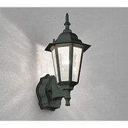 人感センサ付き LED ポーチライト 6.8W 防雨型 電球色タイプ 黒色 OG254633LC