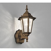 人感センサ付き LED ポーチライト 6.8W 防雨型 電球色タイプ 鉄錆色 OG254634LC
