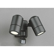 フラッシュ機能付 防雨型 LEDエクステリアスポットライト 11.4W 電球色タイプ 黒色サテン OG254637LD