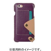 MKLAIP6FPELC [iPhone 6 4.7インチケース Premium Leather Case Latina Series for iPhone 6 Purple Lychee]