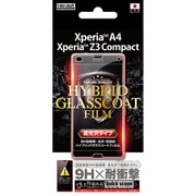RT-XA4FT T1 [Xperia SO-04G SO-02G 9H耐衝撃 光沢/防指紋 ガラスコートフィルム]