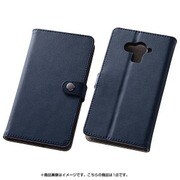 AQUOS EVER SH-04G シンプルブックケース(合皮) ダークネイビー RT-SH04GLBC6 DN
