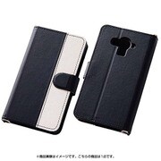 AQUOS EVER SH-04G バイカラー・ブックケース ブラック ホワイト RT-SH04GLC722 BW