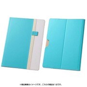 Surface 3 バイカラー・ブックレザーケース(合皮) ブルー/ホワイト RT-SF3LC7 AW