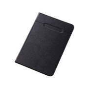 タブレット汎用スリムレザーケース Sサイズ(合皮) ブラック RT-TBAS B