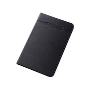 タブレット汎用スリムレザーケース Mサイズ(合皮) ブラック RT-TBAM B