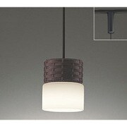 LED ペンダントライト 6W 電球色タイプ プラグタイプ こげ茶 OP252383LC