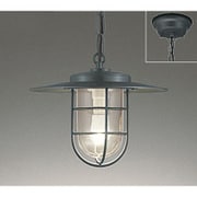 LED ペンダントライト 4.8W 非調光 電球色タイプ 簡易防雨型 チャコールグレー色 OP252412LD