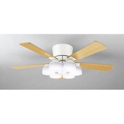 LEDシーリングファン AC MOTOR FAN 薄型 灯具一体タイプ 40.8W(6.8W×6灯) ～8畳 昼白色タイプ リモコン付属 WF208NC
