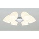 WF807PC [シーリングファン灯具 51.6W(8.6W×6灯) ～8畳 電球色タイプ/昼白色タイプ]