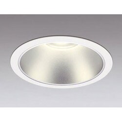 LED ベースダウンライト グレアカット30° 電源装置・調光器・信号線別売 防雨型 電球色タイプ オフホワイト XD301104