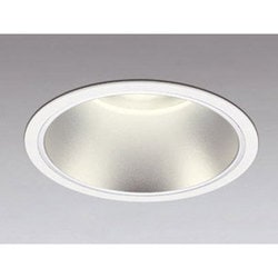 LED ベースダウンライト グレアカット30° 電源装置・調光器・信号線別売 防雨型 電球色タイプ オフホワイト XD301112