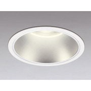 LED ベースダウンライト グレアカット30° 電源装置・調光器・信号線別売 防雨型 電球色タイプ オフホワイト XD301112