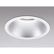 LED ベースダウンライト グレアカット30° 電源装置・調光器・信号線別売 防雨型 温白色タイプ オフホワイト XD301115