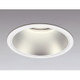 LED ベースダウンライト グレアカット30° 電源装置・調光器・信号線別売 防雨型 電球色タイプ オフホワイト XD301116