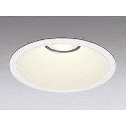 LED ベースダウンライト グレアカット30° 電源装置・調光器・信号線別売 防雨型 電球色タイプ オフホワイト XD301132