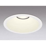 LED ベースダウンライト グレアカット30° 電源装置・調光器・信号線別売 防雨型 電球色タイプ オフホワイト XD301132