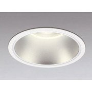 LED ベースダウンライト グレアカット30° 電源装置・調光器・信号線別売 防雨型 電球色タイプ オフホワイト XD301168