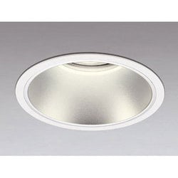 LED ベースダウンライト グレアカット30° 電源装置・調光器・信号線別売 防雨型 電球色タイプ オフホワイト XD301172