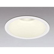 LED ベースダウンライト グレアカット30° 電源装置・調光器・信号線別売 防雨型 電球色タイプ オフホワイト XD301192