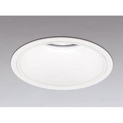 LED ベースダウンライト グレアカット30° 電源装置・調光器・信号線別売 防雨型 温白色タイプ オフホワイト XD301195