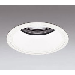 LED ベースダウンライト グレアカット30° 電源装置・調光器・信号線別売 温白色タイプ オフホワイト XD401133