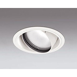 LED ユニバーサルダウンライト スプレッド配光 電源装置・調光器・信号線別売 温白色タイプ オフホワイト XD401252