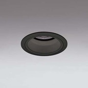 LED ベースダウンライト グレアカット35° 電源装置・調光器・信号線別売 温白色タイプ ブラック XD403134