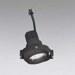LEDスポットライト 50° 電源装置・調光器・信号線別売 白色タイプ ブラック XS413326