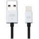 Just Mobile AluCable LED Lightningケーブル 1m シルバー JTM-OT-000016