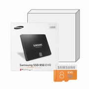 3D V-NAND搭載SSD850EVO 8GB micro SDカードセット 120GB SATA3.0(6Gb/s)2.5インチ内蔵型SSD MZ-75E120B/CP