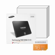 3D V-NAND搭載SSD850EVO 16GB SDカードセット 250GB SATA3.0(6Gb/s) 2.5インチ内蔵型SSD MZ-75E250B/CP