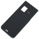 F86 BLACK [ARROWS ケータイ F-05G用 リアカバー ブラック]