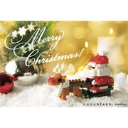 NP059 [nanoblock クリスマスカード サンタとトナカイ A]