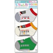 ベビーサイズソックス 3足セット 10~14cm てちゅした BABY 東急5050・6000・5000系