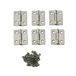 ステンレス蝶番 25mm 6枚入 00017490-001
