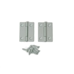 カラ-シルバー蝶番 32mm 2枚入 00017502-001