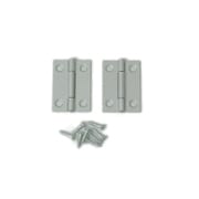 00017502-001 [カラ-シルバー蝶番 32mm 2枚入]