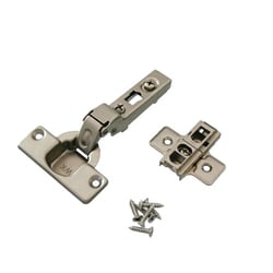 ワンタッチスライド蝶番キャッチ付 35mm 半 1個入 00026008-001