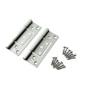 00026039-001 [フラッシュ丁番 89mm シルバー 2枚入]