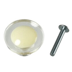 クリスタルつまみ 30mm クリーム 1個入 00030429-001