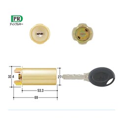 美和シリンダー 00034127-001