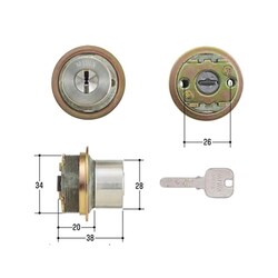 美和シリンダー 00034153-001